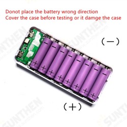 DIY Power Bank Case Type C PD Dual USB LED Display Portable Power Bank Shell DIY Kit For iPhone XS 11Pro Huawei P40 Pro Mate 30+ Mi10 Note 9S DIY Power Bank Case Type C PD Dual USB LED Display Portable Power Bank Shell DIY Kit For iPhone XS 11Pro Huawei P40 Pro Mate 30+ Mi10 Note 9S