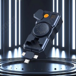 Multifunctional Self-Generating Emergency 1100mAh Power Bank Flashlight with Type-C/Micro/Apple Heads Multifunctional Self-Generating Emergency 1100mAh Power Bank Flashlight with Type-C/Micro/Apple Heads