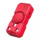 Multifunctional Self-Generating Emergency 1100mAh Power Bank Flashlight with Type-C/Micro/Apple Heads