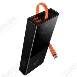 65W 20000mAh 74Wh Power Bank Digital Display External Battery With 65W Type-C Two-Way Cable & 65W USB-C PD & 30W SCP USB-A * 2 Fast Charging 65W 20000mAh 74Wh Power Bank Digital Display External Battery With 65W Type-C Two-Way Cable & 65W USB-C PD & 30W SCP USB-A * 2 Fast Charging