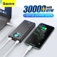 65W USB PD 30000mAh Power Bank PD QC3.0 FCP SCP Fast Charging External Battery Charger 3 Inputs & 5 Outputs With 100W USB-C to USB-C Cable