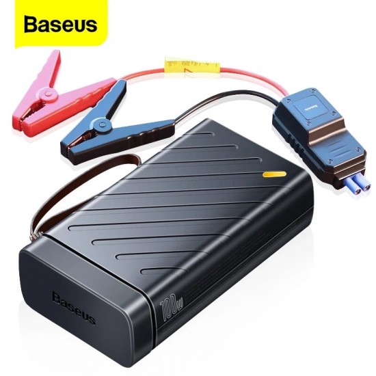Portable 1600A Peak 16000mAh Car Battery Charger Jump Starter Booster PD QC3.0 Power Bank Power Station
