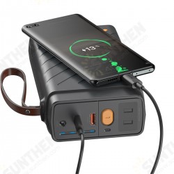 Portable 1600A Peak 16000mAh Car Battery Charger Jump Starter Booster PD QC3.0 Power Bank Power Station Portable 1600A Peak 16000mAh Car Battery Charger Jump Starter Booster PD QC3.0 Power Bank Power Station