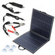 Portable Foldable 100W Solar Panel Charger USB Output For Outdoor Camping