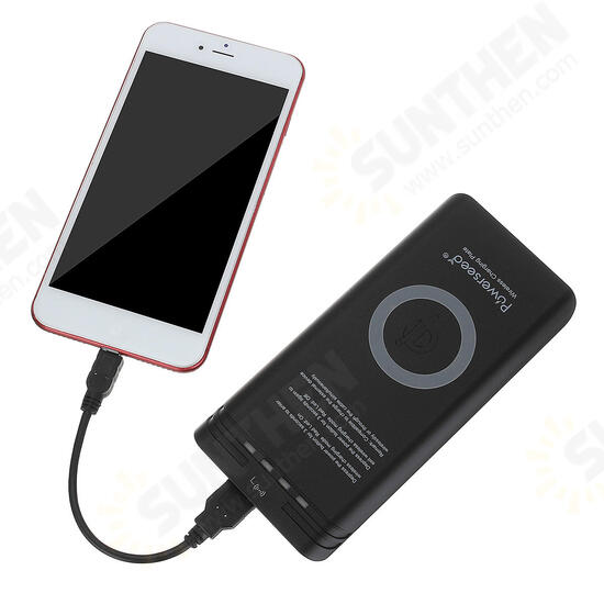 Wireless Charging 7000mah Power Bank Battery Charger For IPhone 8 X Plus