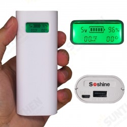 E4S LCD Display 2 Slot 18650 Li-ion Battery USB Battery Charger Power Bank for Mobile Phone E4S LCD Display 2 Slot 18650 Li-ion Battery USB Battery Charger Power Bank for Mobile Phone