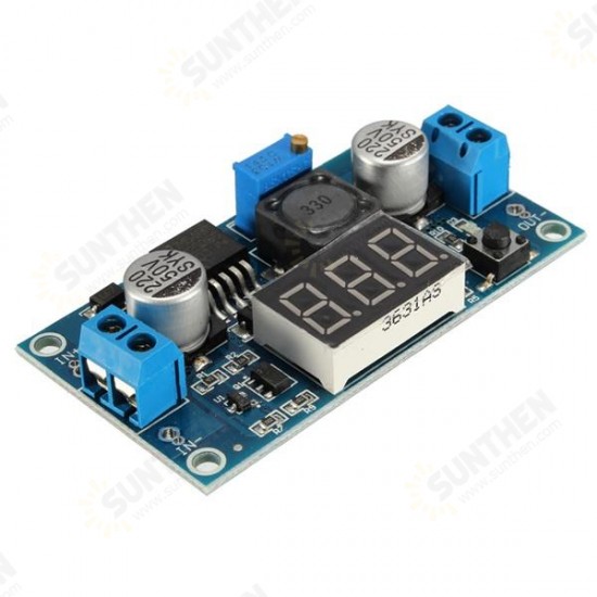 10Pcs LM2596 DC-DC Voltage Regulator Adjustable Step Down Power Supply Module With Display