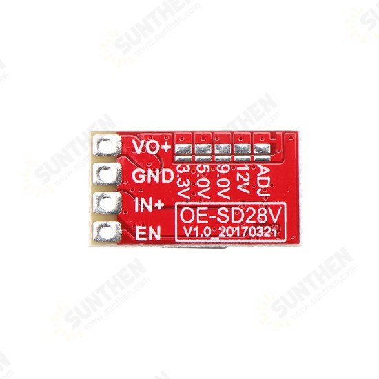 10pcs Mini DC-DC Adjustable Step Down Power Supply Module 12V 24V to 5V 3.3V 9V 3A mini360