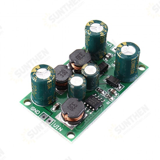 2 in 1 8W 3-24V to 5V 6V 9V 10V 12V 15V 18V 24V Boost-Buck Dual Voltage Power Supply Module for ADC DAC LCD OP-AMP Speaker