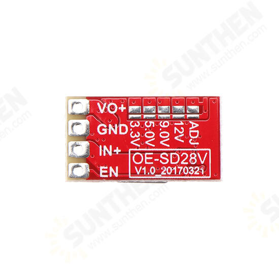 20pcs Mini DC-DC Adjustable Step Down Power Supply Module 12V 24V to 5V 3.3V 9V 3A mini360