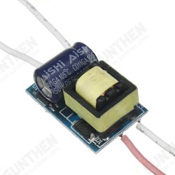 3-5W LED Isolation Drive Power Supply Module for Bulb Lamp GU10 Lamp Cup Power Supply