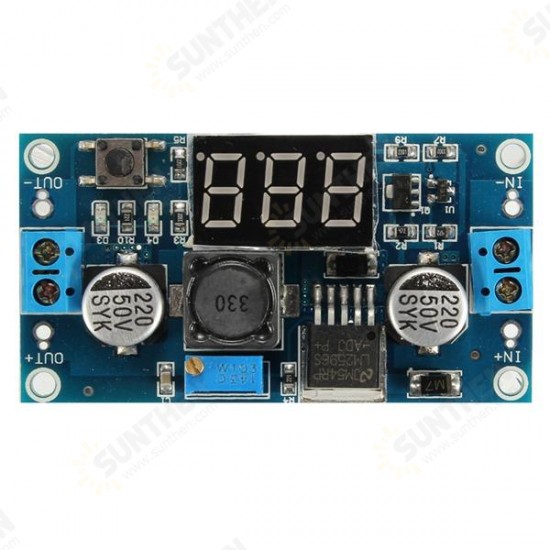 3Pcs LM2596 DC-DC Voltage Regulator Adjustable Step Down Power Supply Module With Display 3Pcs LM2596 DC-DC Voltage Regulator Adjustable Step Down Power Supply Module With Display