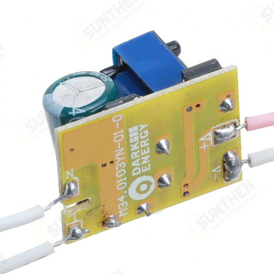 3W 600mA LED Drive Power Supply Module No Flicker Isolated Power Supply for Bulb Lamp Ceiling Light GU10