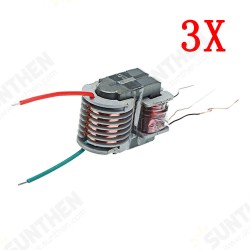 3pcs 15KV High Frequency High Voltage Transformer High Voltage Coil Boost Inverter Plasma Boosting Coil 3pcs 15KV High Frequency High Voltage Transformer High Voltage Coil Boost Inverter Plasma Boosting Coil