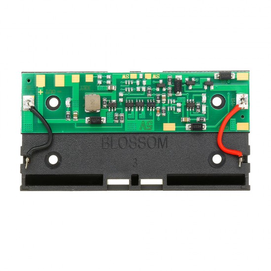 3pcs 5V 2*18650 Lithium Battery Charging UPS Uninterrupted Protection Integrated Board Boost Module With Battery Holder
