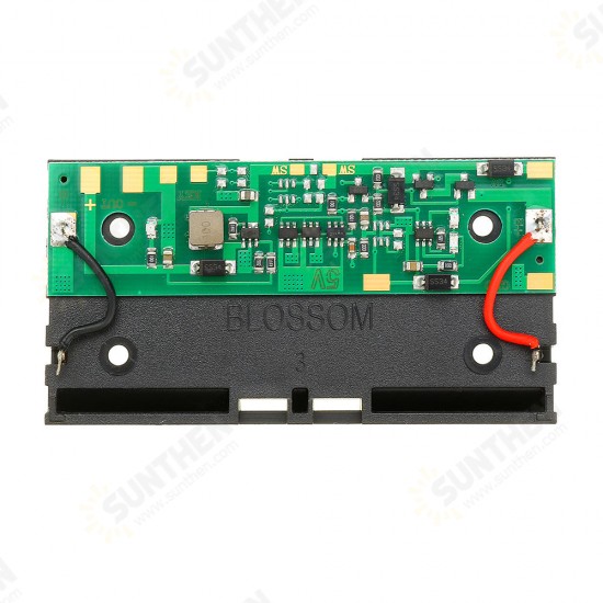 3pcs 5V 2*18650 Lithium Battery Charging UPS Uninterrupted Protection Integrated Board Boost Module With Battery Holder