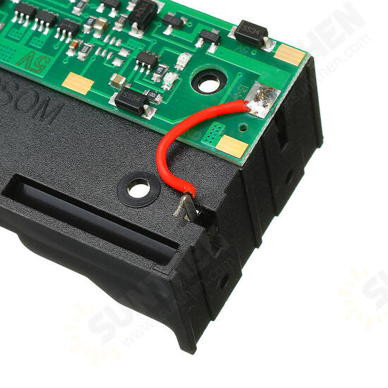 3pcs 5V 2*18650 Lithium Battery Charging UPS Uninterrupted Protection Integrated Board Boost Module With Battery Holder