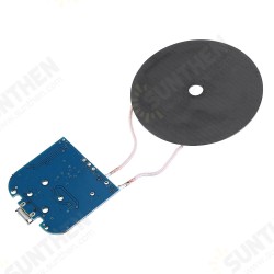 3pcs Qi Wireless Charging Receiver Charger Module USB Phone Charger Board DC 5V 2A 10W for Electronic DIY 3pcs Qi Wireless Charging Receiver Charger Module USB Phone Charger Board DC 5V 2A 10W for Electronic DIY