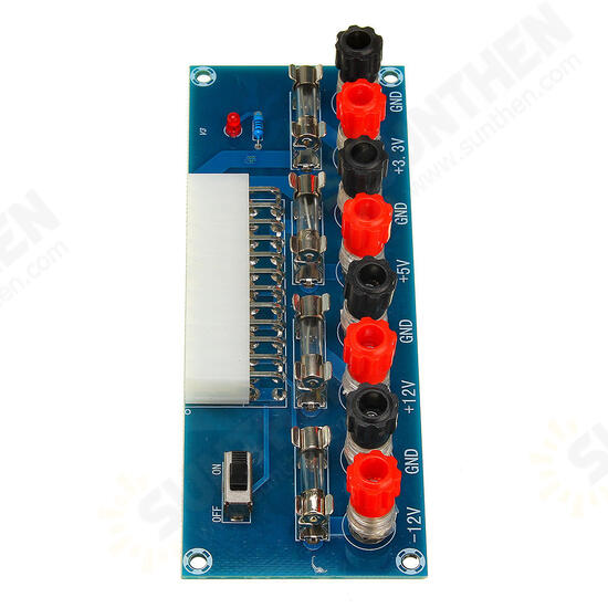 3pcs XH-M229 Desktop Computer Chassis Power Supply Module ATX Transfer Board Power Output Terminal Module