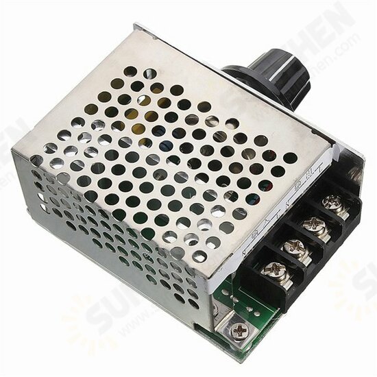 4000W 220V AC SCR Voltage Regulator Dimmer Electric Motor Speed Controller 4000W 220V AC SCR Voltage Regulator Dimmer Electric Motor Speed Controller