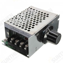 4000W 220V AC SCR Voltage Regulator Dimmer Electric Motor Speed Controller 4000W 220V AC SCR Voltage Regulator Dimmer Electric Motor Speed Controller
