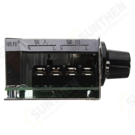 4000W 220V AC SCR Voltage Regulator Dimmer Electric Motor Speed Controller 4000W 220V AC SCR Voltage Regulator Dimmer Electric Motor Speed Controller