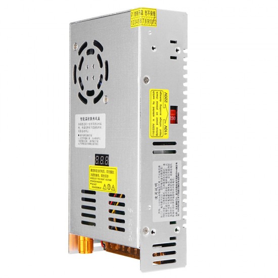 480W Digital Display Switching Power Supply Adjustable Voltage 110/220V AC to 5V 12V 24V 36V 48V 60V 80V 120V 160V 220V 300V