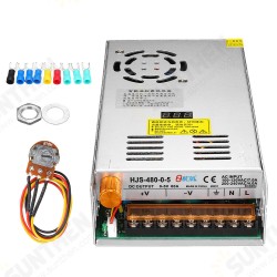 480W Digital Display Switching Power Supply Adjustable Voltage 110/220V AC to 5V 12V 24V 36V 48V 60V 80V 120V 160V 220V 300V 480W Digital Display Switching Power Supply Adjustable Voltage 110/220V AC to 5V 12V 24V 36V 48V 60V 80V 120V 160V 220V 300V