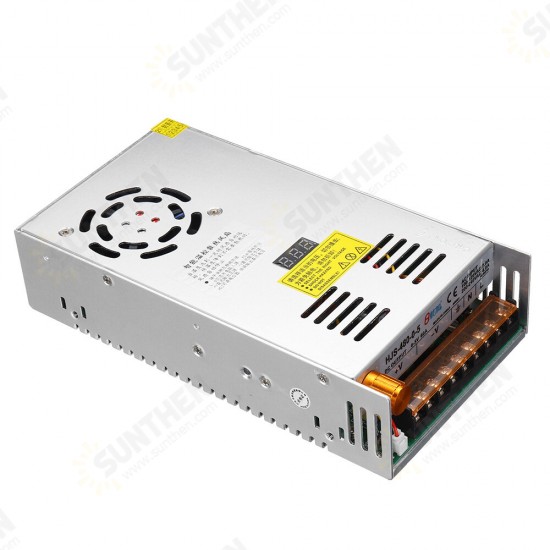 480W Digital Display Switching Power Supply Adjustable Voltage 110/220V AC to 5V 12V 24V 36V 48V 60V 80V 120V 160V 220V 300V