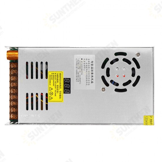 480W Digital Display Switching Power Supply Adjustable Voltage 110/220V AC to 5V 12V 24V 36V 48V 60V 80V 120V 160V 220V 300V