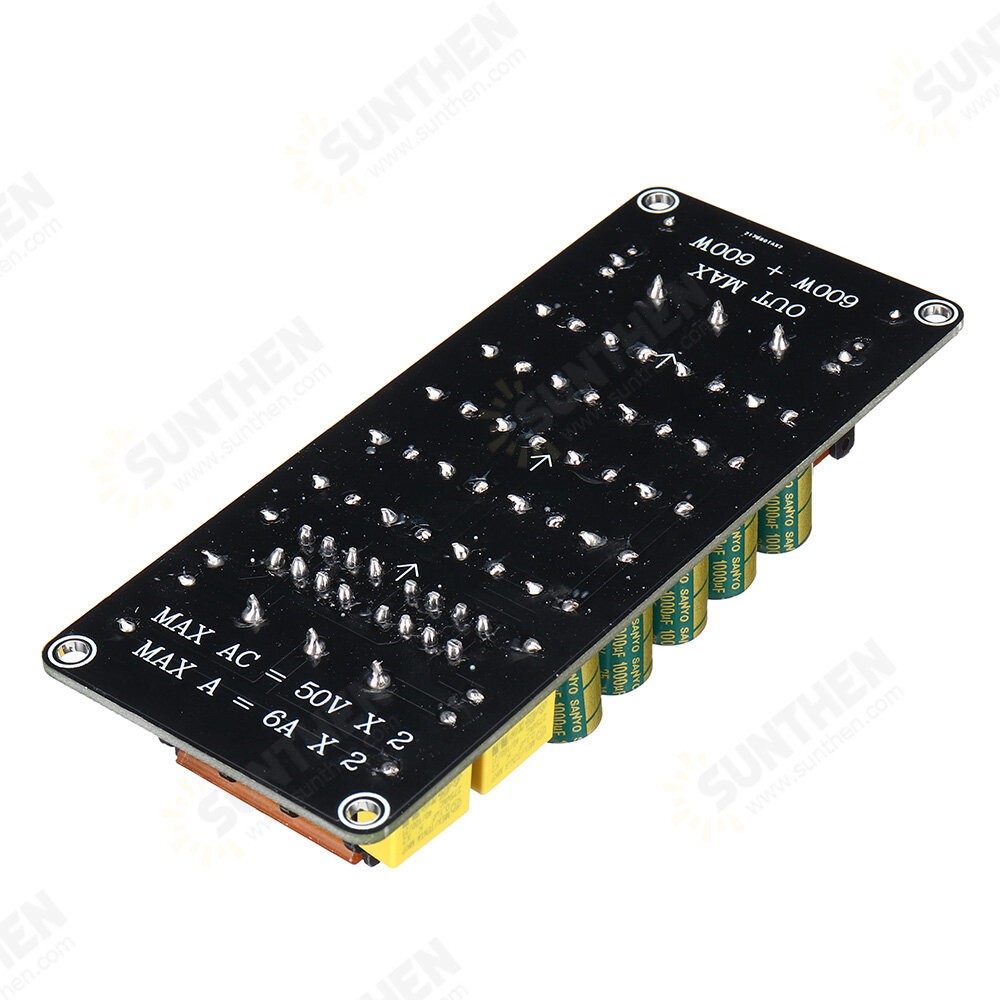 50V Dual Power Supply Rectifier Filter Module Power Amplifier Rectifier