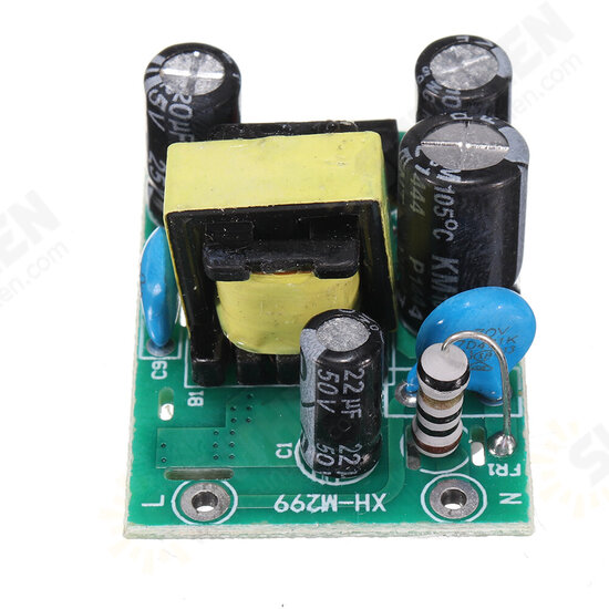 5Pcs AC to DC Switching Power Supply Module AC-DC Isolation Input 110-220V Dual Output 5V/12V 100mA /500mA