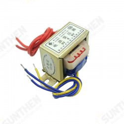 AC 220V Input to AC 6V 9V 12V 15V 18V 24V Output 5W EI 50Hz Single/Dual Voltage Copper Power Transformer AC 220V Input to AC 6V 9V 12V 15V 18V 24V Output 5W EI 50Hz Single/Dual Voltage Copper Power Transformer