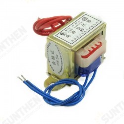 AC 220V Input to AC 6V 9V 12V 15V 18V 24V Output 5W EI 50Hz Single/Dual Voltage Copper Power Transformer AC 220V Input to AC 6V 9V 12V 15V 18V 24V Output 5W EI 50Hz Single/Dual Voltage Copper Power Transformer
