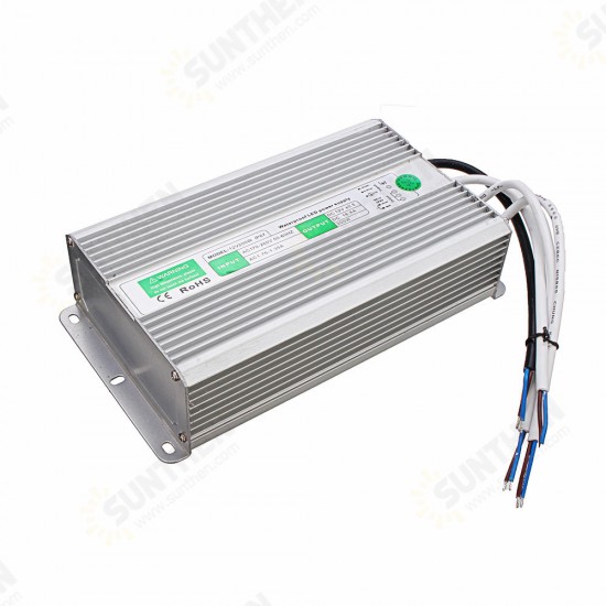 AC110V-240V to DC12V 200W Waterproof Switching Power Supply 235*126*52mm