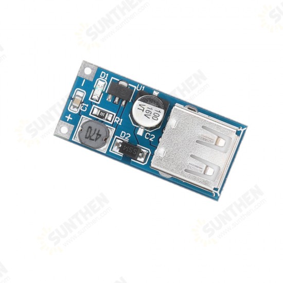 DC-DC 0.9V-5V to 5V 600mA USB Step Up Power Boost Module PFM Control Mini Mobile 