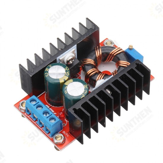 DC-DC 10-32V to 12-35V 150W 6A Car Notebook Mobile Power Supply Adjustable Boost Module