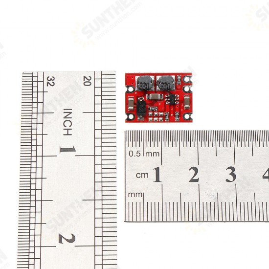 DC-DC 3V-15V to 4.2V Fixed Output Automatic Buck Boost Step Up Step Down Power Supply Module For