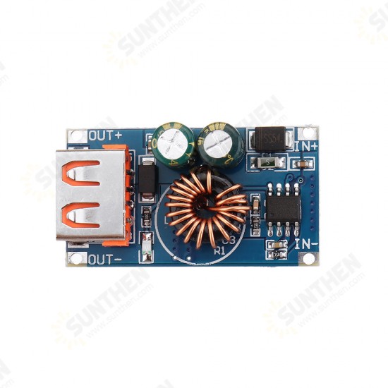 DC12V24V to DC5V QC3.0 Fast Charge Module Step Down Module USB Mobile Phone Charge DIY Car Voltage Converter