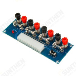 XH-M229 Desktop Computer Chassis Power Supply Module ATX Transfer Board Power Output Terminal Module XH-M229 Desktop Computer Chassis Power Supply Module ATX Transfer Board Power Output Terminal Module