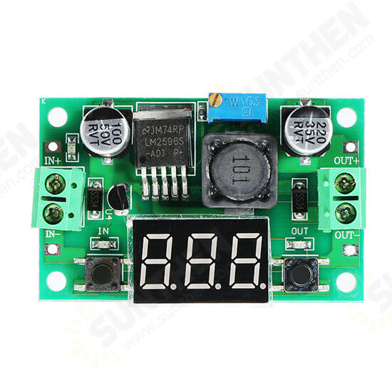 LM2596 DC-DC 1.3V - 37V 3A Adjustable Buck Step Down Power Module 150KHz Internal Oscillation Frequency