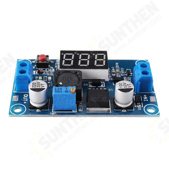 LM2596 DC-DC Voltage Regulator Adjustable Step Down Power Supply Module With Display LM2596 DC-DC Voltage Regulator Adjustable Step Down Power Supply Module With Display