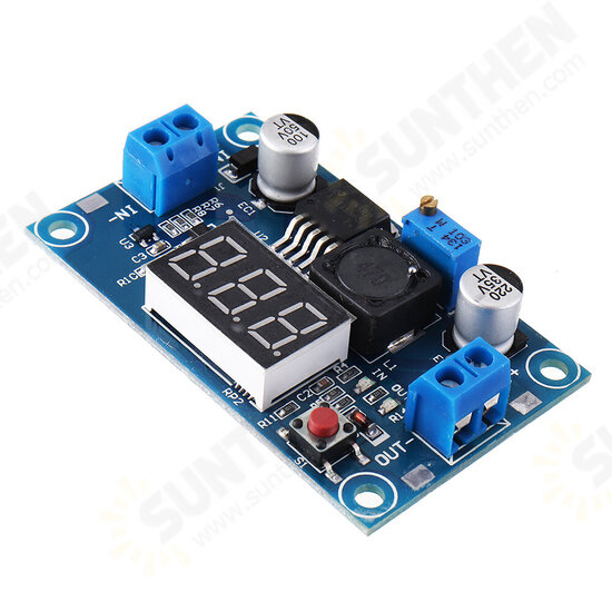 LM2596 DC-DC Voltage Regulator Adjustable Step Down Power Supply Module With Display