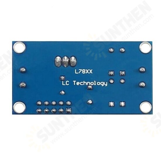 LM7805 LM7806 LM7809 LM7812 5V 6V 9V 12V 1.2A DC/AC Three Terminal Voltage Regulator Power Supply Module