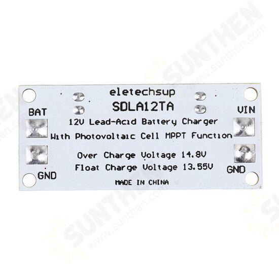 Solar Panel Controller Charging Board for 12V DC 1-1000Ah Lead Acid Battery UPS Storage Battery Car