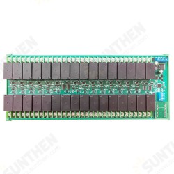 R4D5E32 32CH DC 12V/24V 20A High Current RS485/Ethernet Slave Relay Module RJ45 Network Port TCP/IP Modbus RTU Board R4D5E32 32CH DC 12V/24V 20A High Current RS485/Ethernet Slave Relay Module RJ45 Network Port TCP/IP Modbus RTU Board