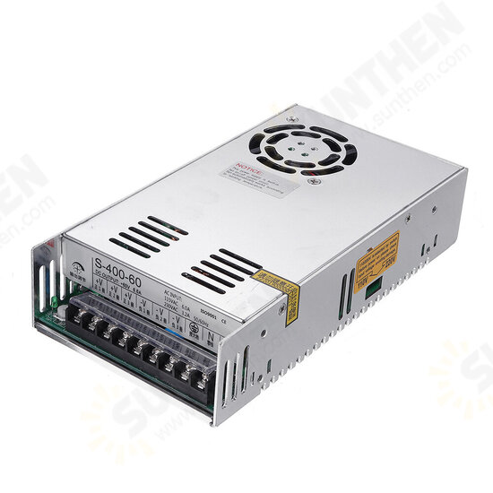 RD6006/RD6006-W LED Switching Power Supply S-400W-48V/DC12V/24V/36V/60V 8.3A-33.3A Support Monitoring Transformer Lighting