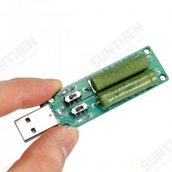 USB Electronic Load Aging Resistance Charger 3A/2A/1A Discharge Charging Bank Mobile Power Test with Adjustable Switch USB Electronic Load Aging Resistance Charger 3A/2A/1A Discharge Charging Bank Mobile Power Test with Adjustable Switch