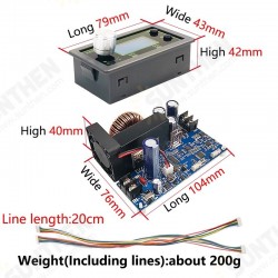 WZ5012L 50V 12A 600W LED Display DC -DC Buck Converter CC CV Step-down Power Module Adjustable Voltage Regulated Power Supply WZ5012L 50V 12A 600W LED Display DC -DC Buck Converter CC CV Step-down Power Module Adjustable Voltage Regulated Power Supply