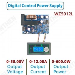 WZ5012L 50V 12A 600W LED Display DC -DC Buck Converter CC CV Step-down Power Module Adjustable Voltage Regulated Power Supply WZ5012L 50V 12A 600W LED Display DC -DC Buck Converter CC CV Step-down Power Module Adjustable Voltage Regulated Power Supply